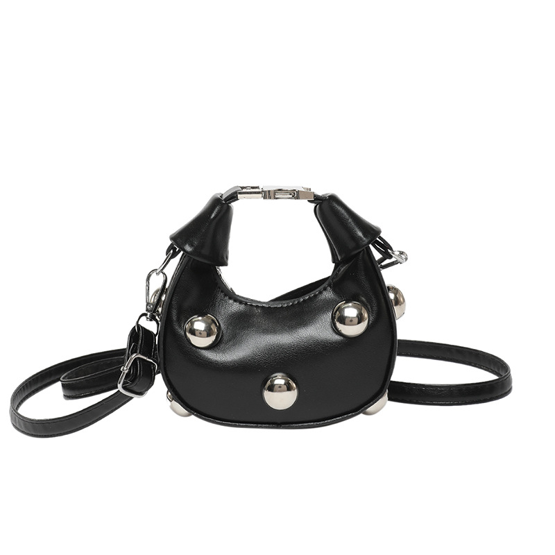 Mini Studded Handbag for Women 2025 Shoulder Underarm Clutch Bag - Image 5